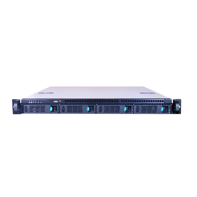 1U karšto keitimo keturių standžiųjų diskų saugojimo serverio korpusas (1)