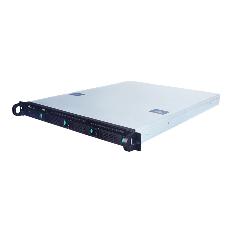 1U hot-swappable four hard disk server chassis (2)