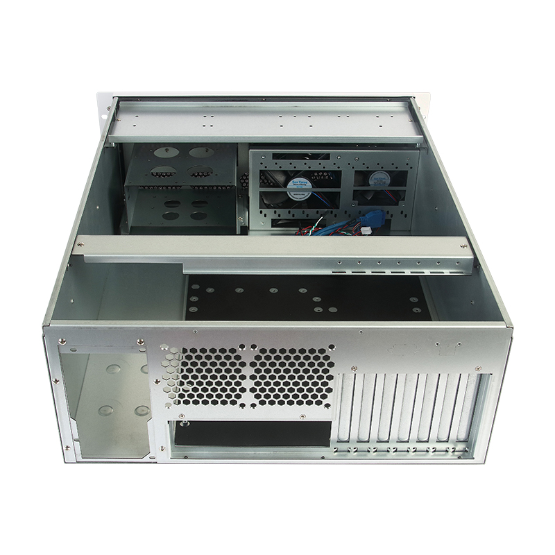 4U550 LCD temperature control screen rack-mount pc case (7)